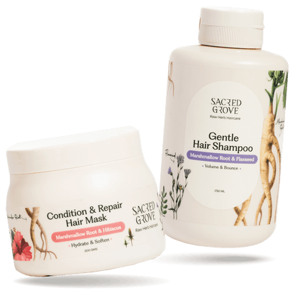 Sacred Grove Marshmallow Root Deep Conditioning Combo - Distacart