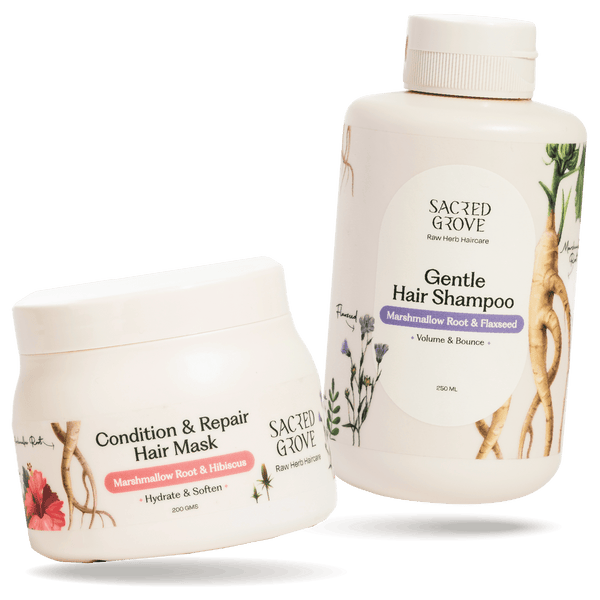 Sacred Grove Marshmallow Root Deep Conditioning Combo