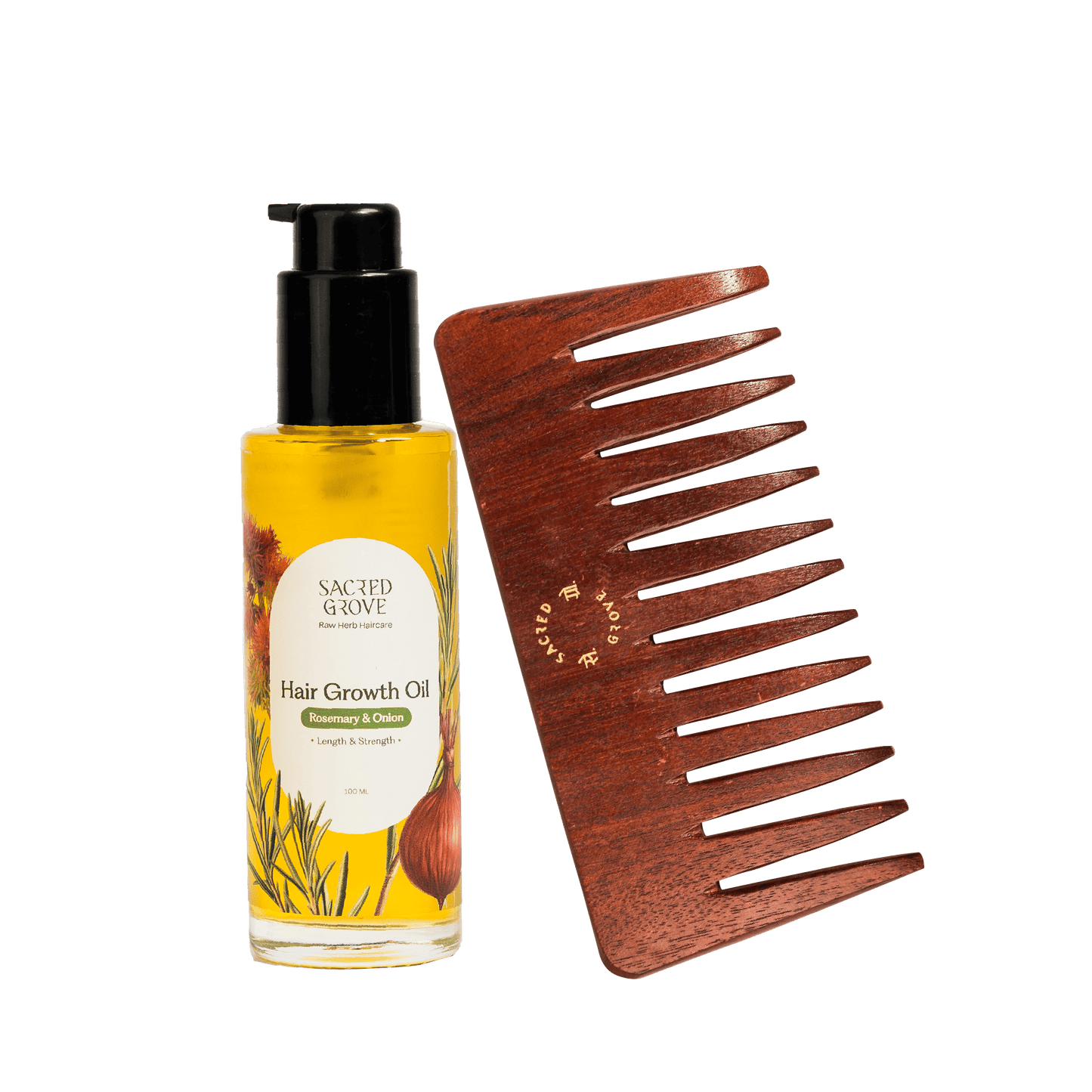 Sacred Grove Hairgrowth Combo - Distacart
