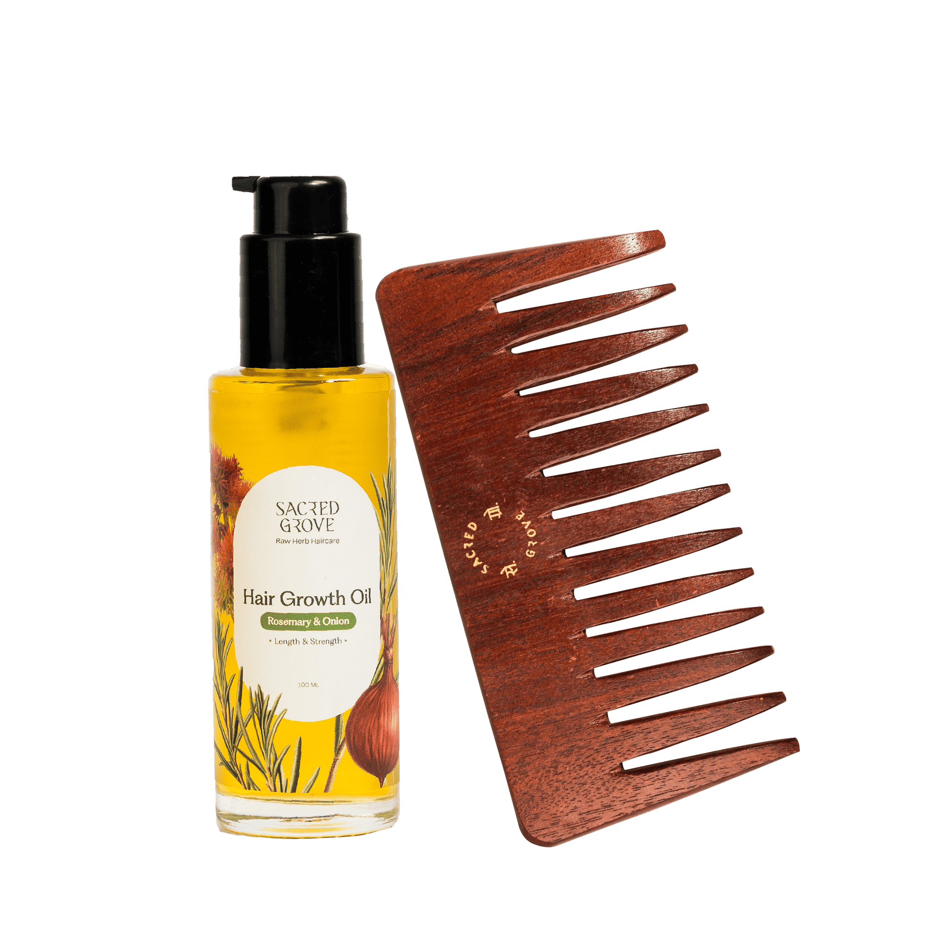 Sacred Grove Hairgrowth Combo - Distacart