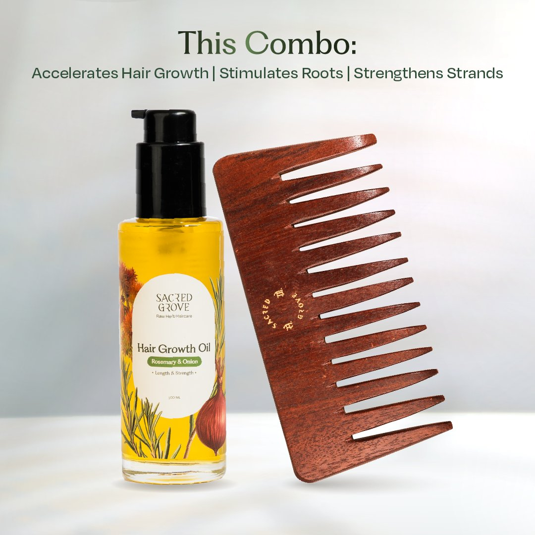 Sacred Grove Hairgrowth Combo