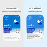 Thumbnail for Wellbeing Nutrition Melts Restful Sleep Oral Strips-Calming Chamomile Lavender Flavor - Dista