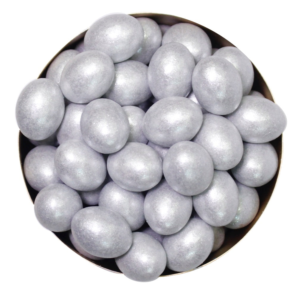 confect silver chocolate eggs 300 gms