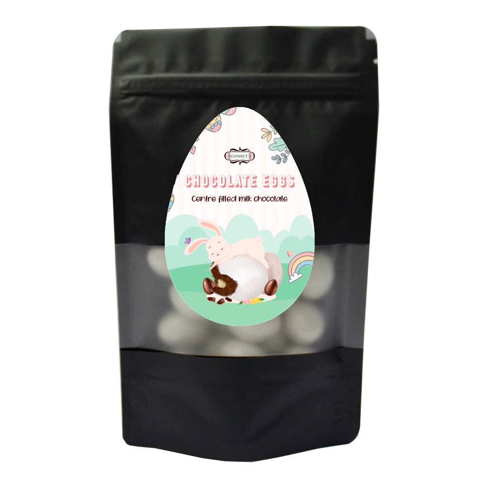 confect assorted chocolate eggs all colours 300 gms