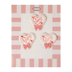 Thumbnail for confect valentine love heart cake cupcake topper vt 005 60 gms