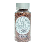 Thumbnail for confect copper disco balls sprinkles 2 mm 120 gms