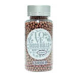 Thumbnail for confect copper disco balls sprinkles 4 mm 120 gms