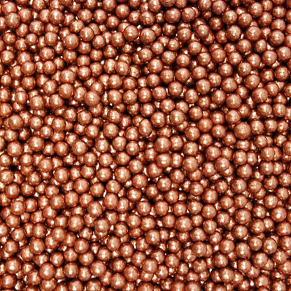 confect copper disco balls sprinkles 4 mm 120 gms