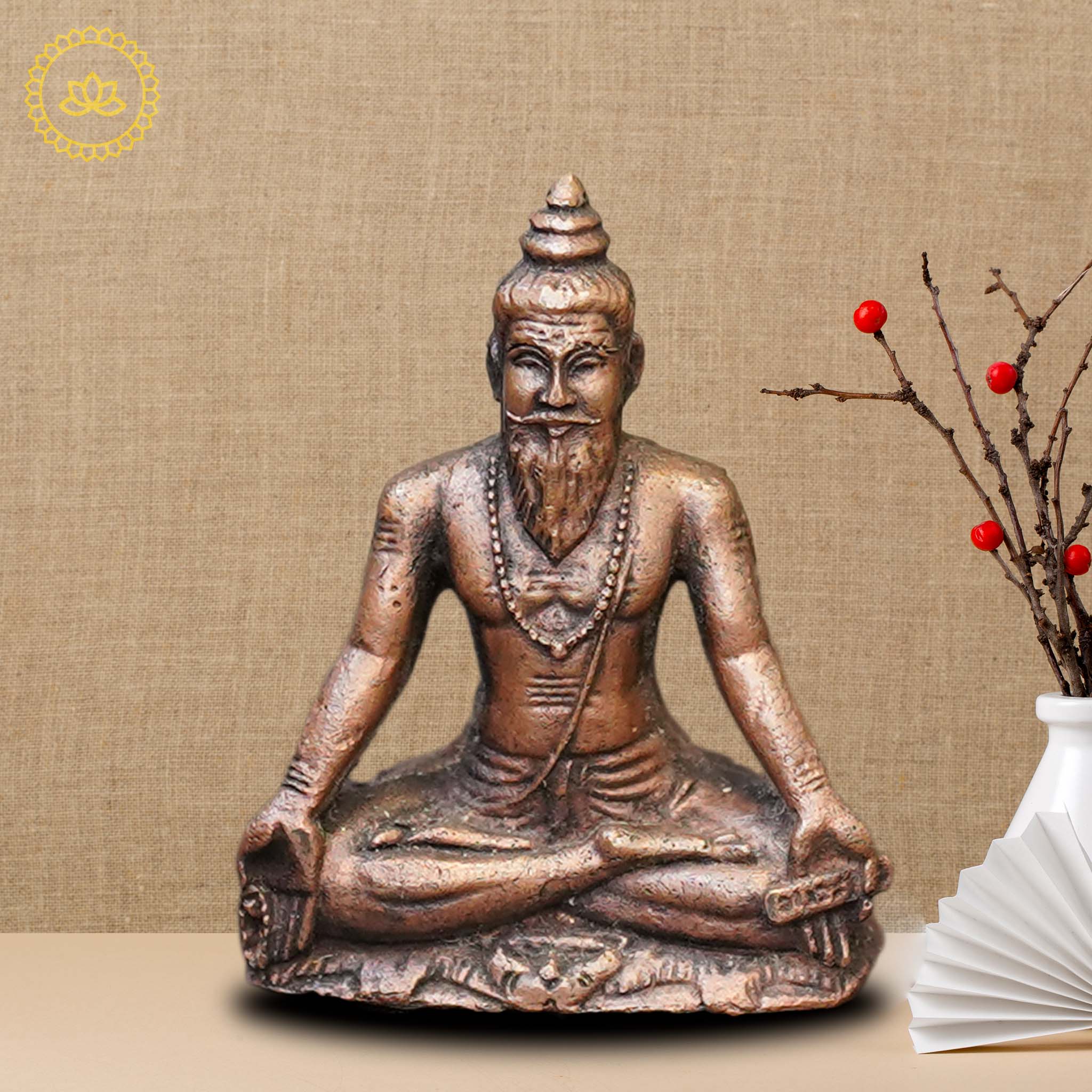 Copper Parashurama Idol - Distacart