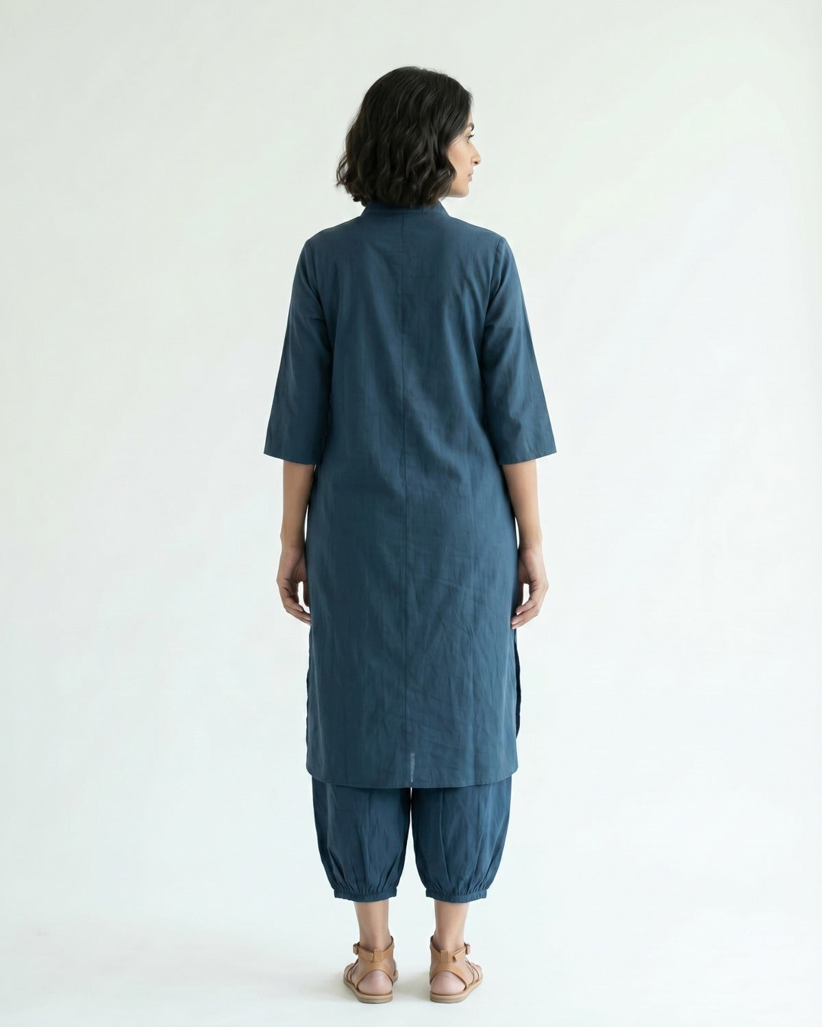 Gharana India Aira Indie Blue Coord Set - Dista