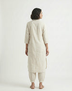 Thumbnail for Gharana India Aira Cream Coord Set - Dista