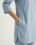Thumbnail for Gharana India Aira Slate Blue Coord Set - Dista