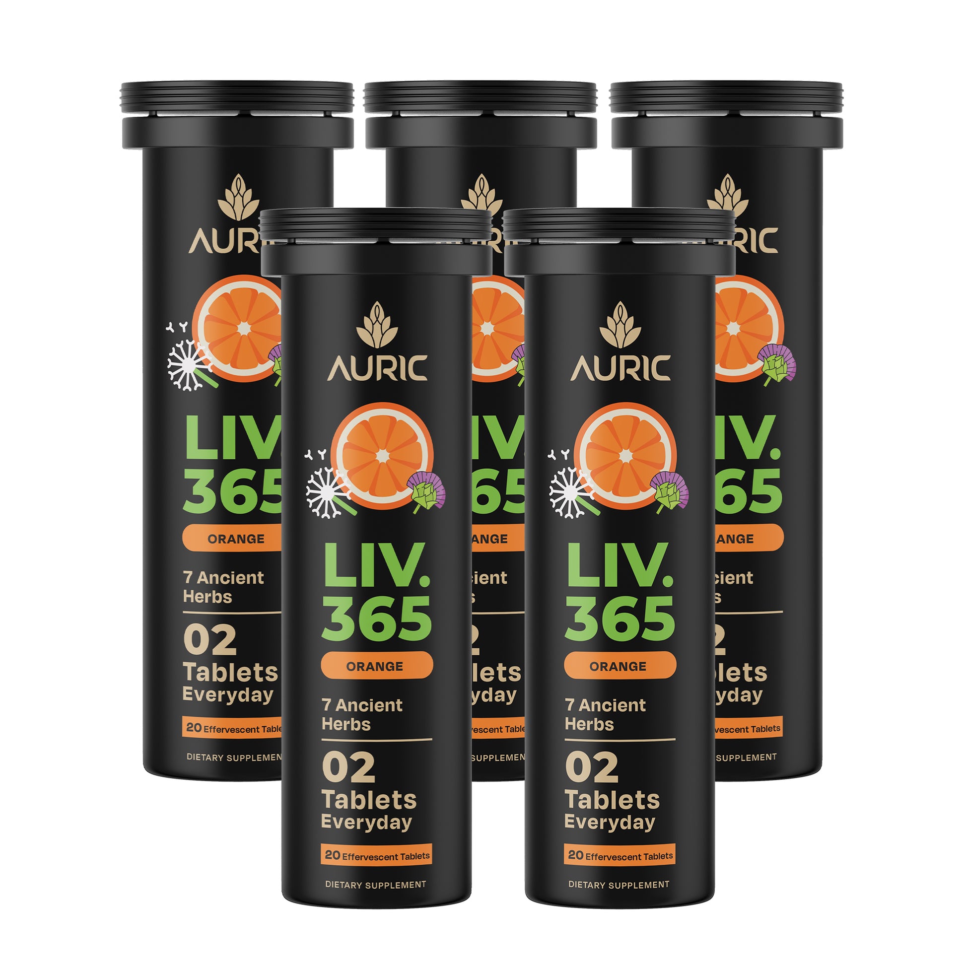 Auric Herbal Liver Support Supplement - Dista