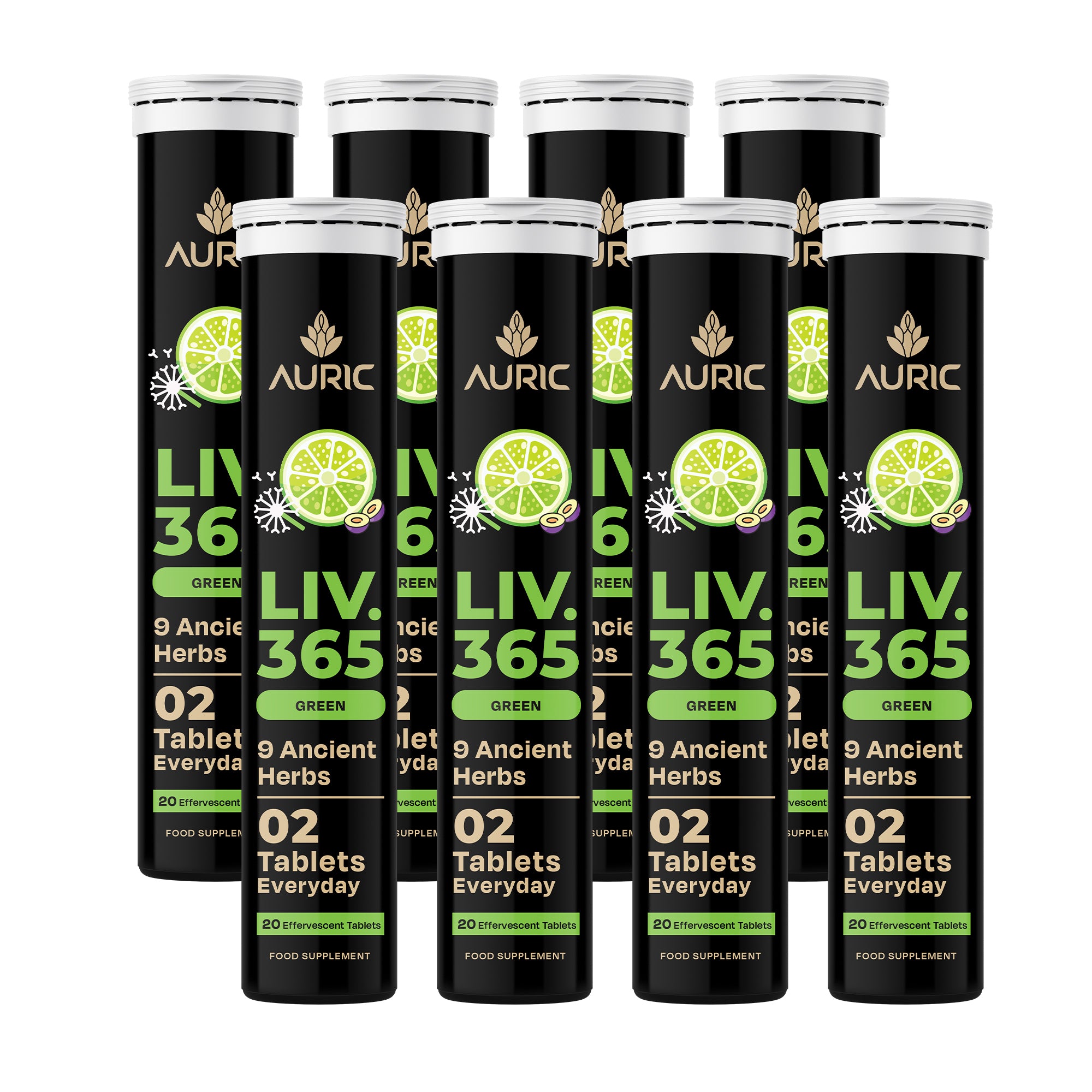Auric Liv365 Tablets | Lemon Flavour - Dista