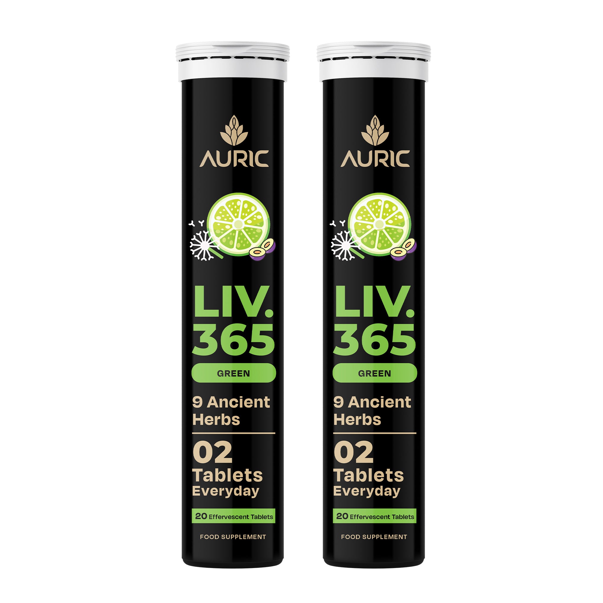 Auric Liv365 Tablets | Lemon Flavour - Dista