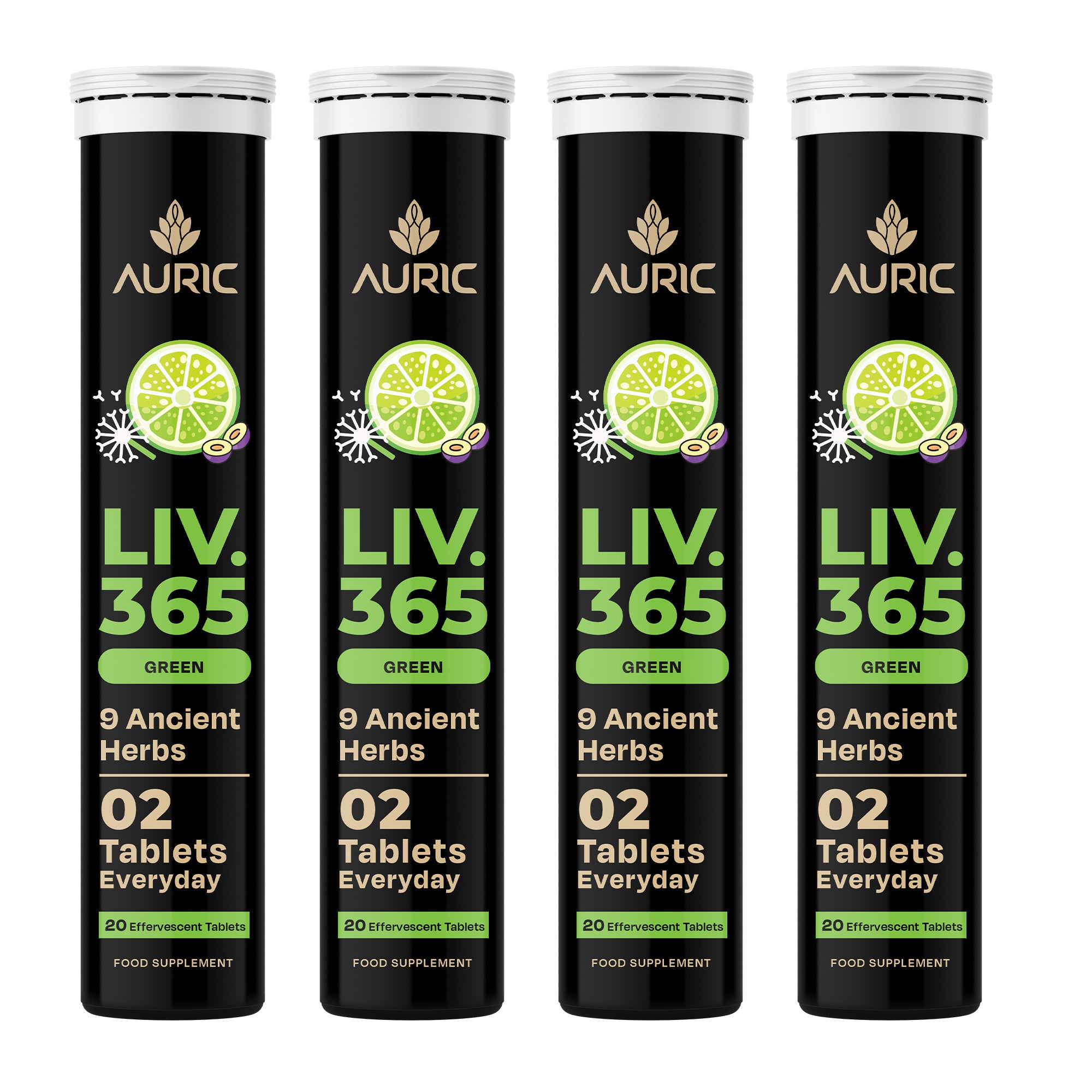 Auric Liv365 Tablets | Lemon Flavour - Dista