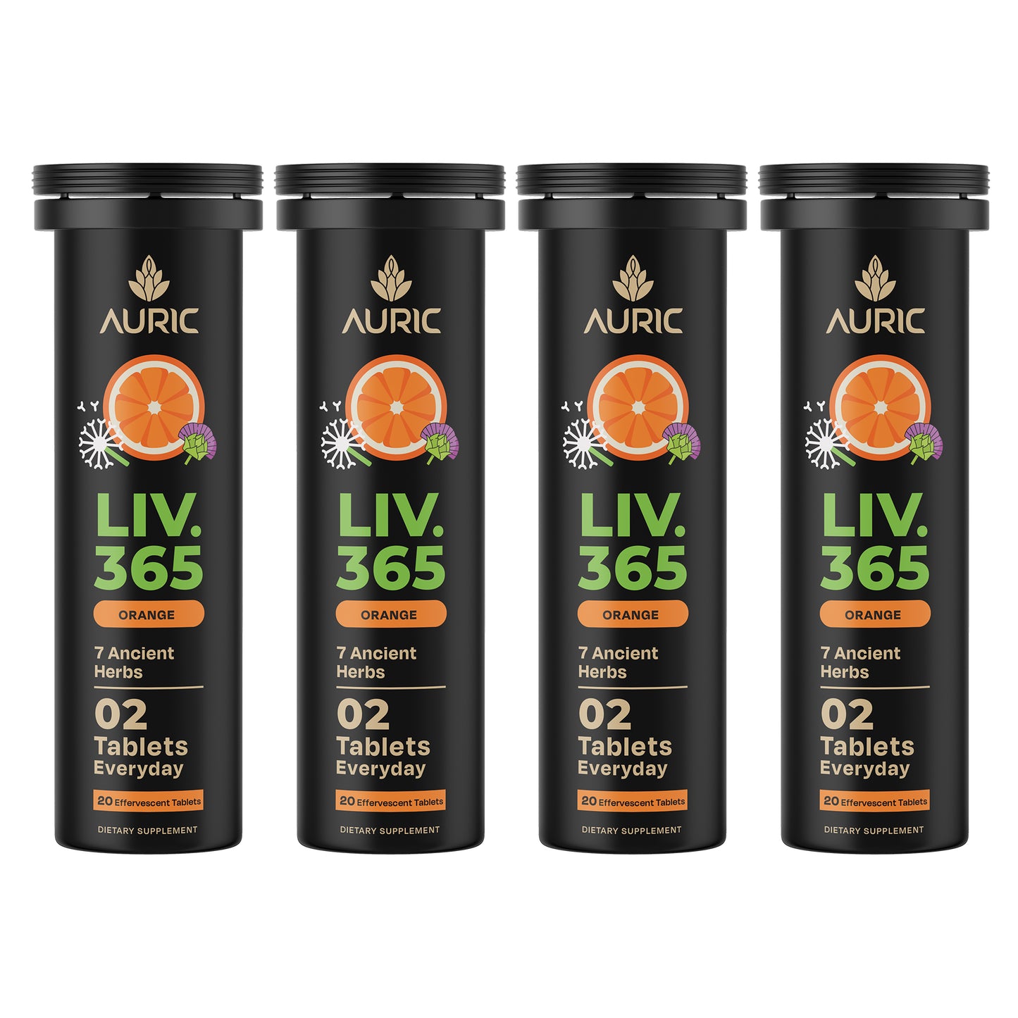 Auric Herbal Liver Support Supplement - Dista