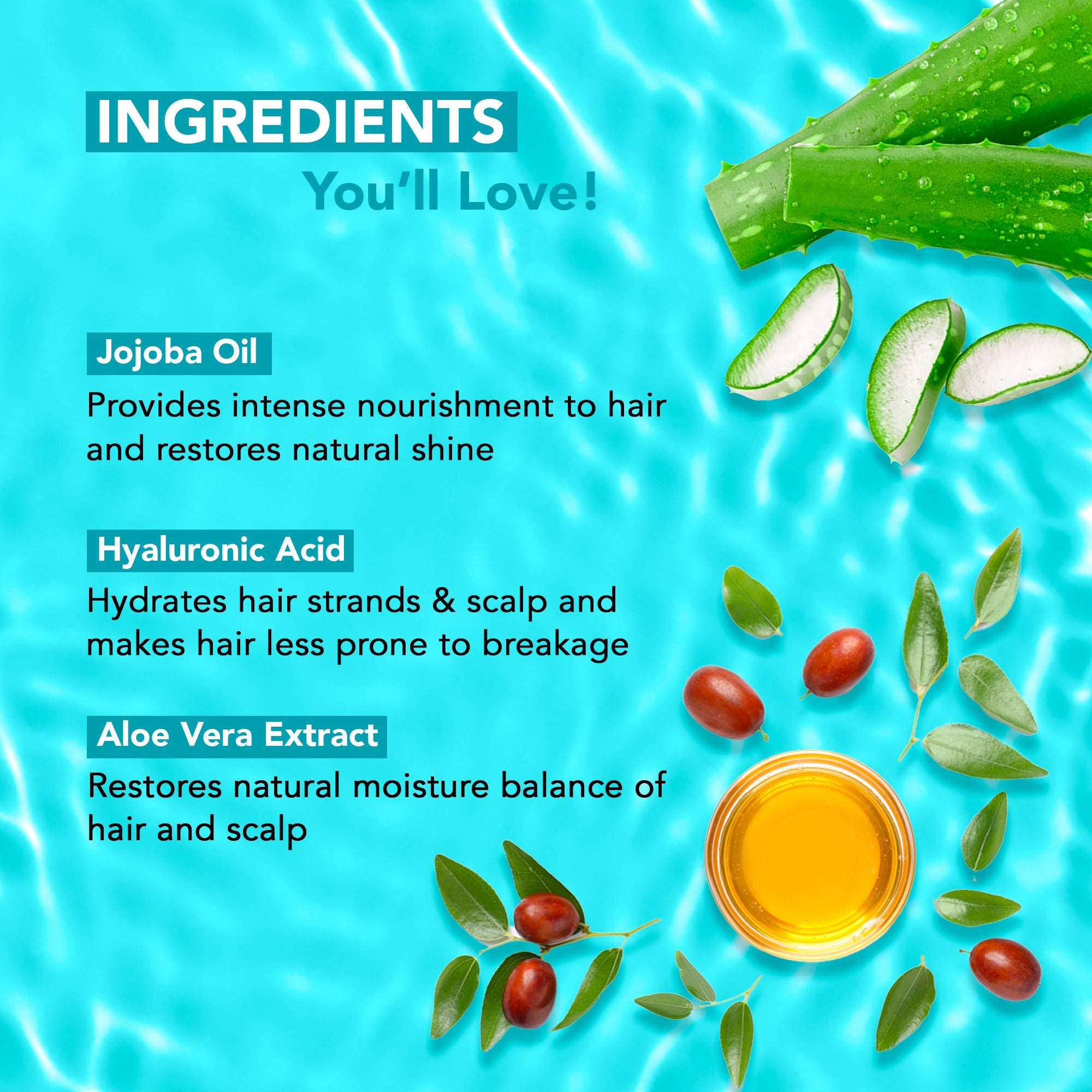 Jojoba Oil & Hyaluronic Acid Conditioner - Distacart