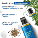 Thumbnail for 100% Pure Rosemary Castor Oil for Hair Growth - Distacart