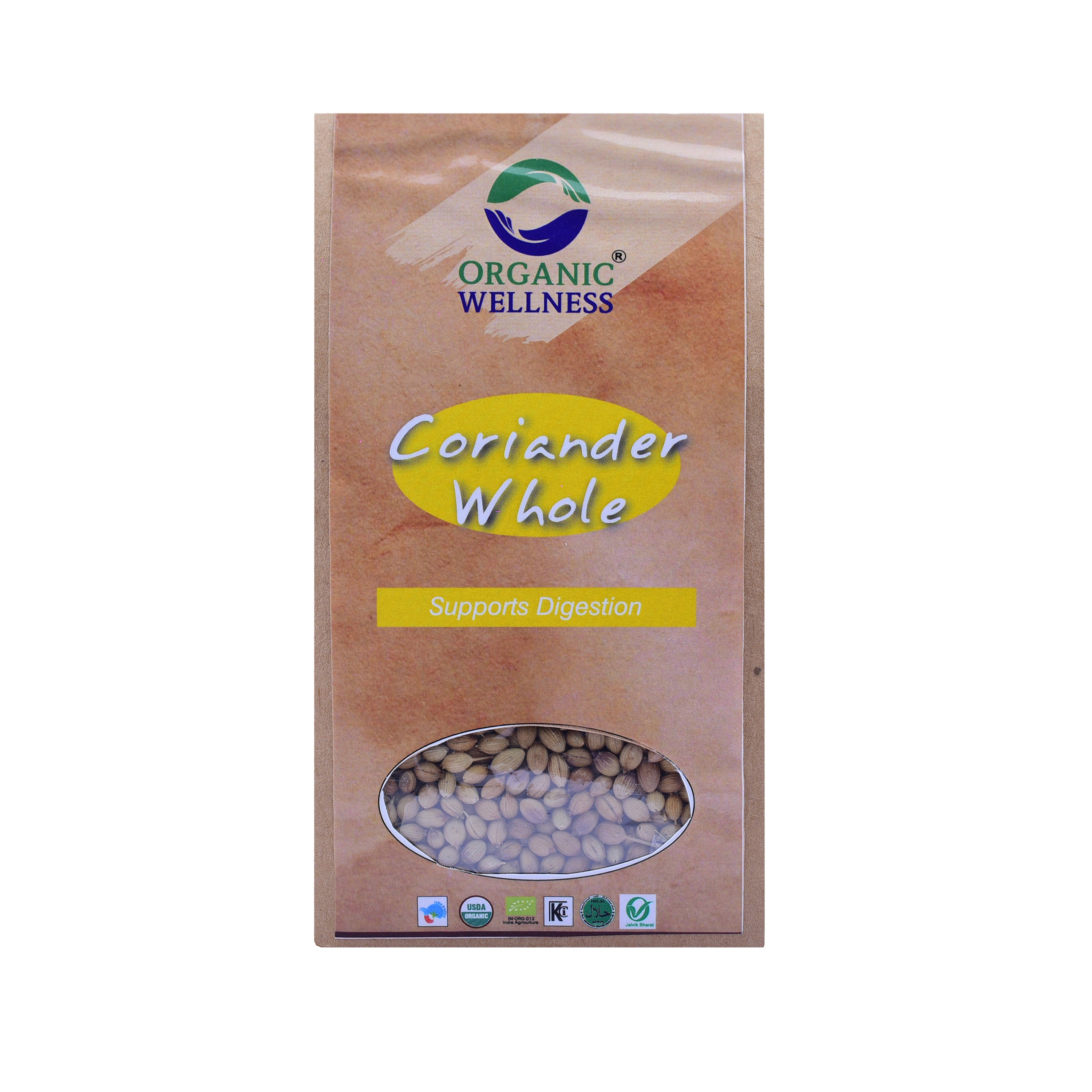 Organic Wellness Coriander Whole - Distacart