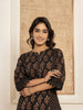 Yufta Cotton Black Co-Ord Set - Distacart