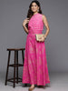 Ahalyaa Women's Traditional Wear Co-ods - Pink - Distacart