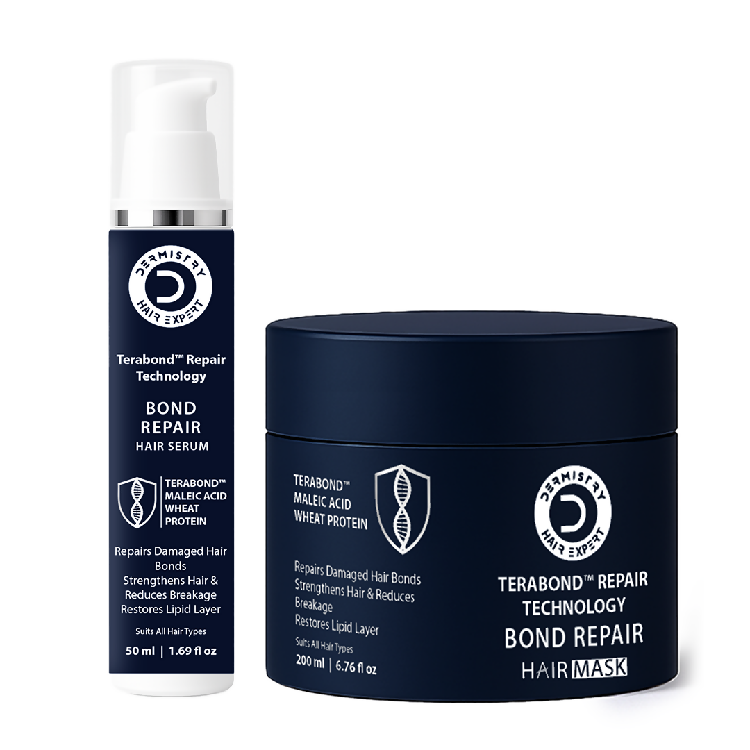Dermistry Bond Repair Hair Mask & Serum with TeraBond Maleic Acid & Protein - Distacart