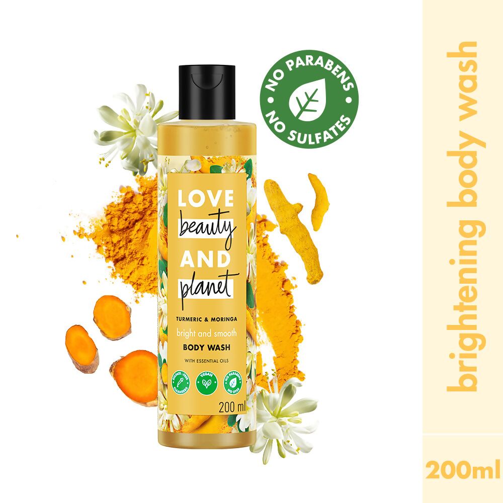 Love Beauty And Planet Turmeric & Moringa Body Wash - Distacart