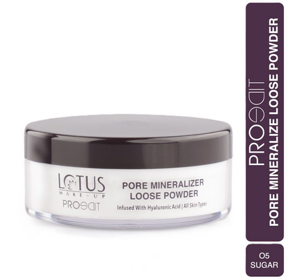 Lotus Make Up Proedit Pore Mineralize Loose Powder - 05 Sugar - Distacart