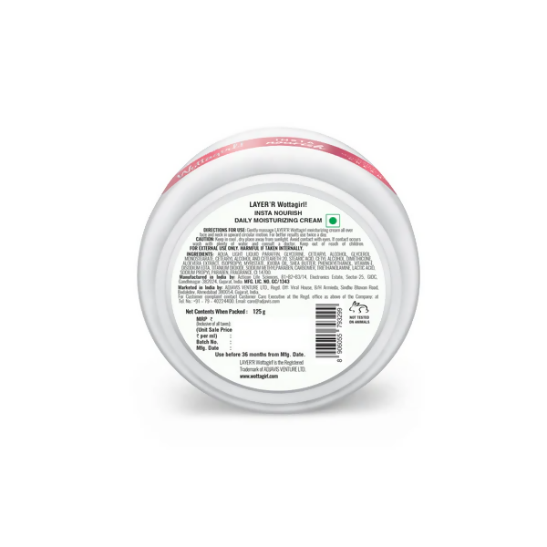Layerr Wottagirl Insta Nourish Cream - Distacart