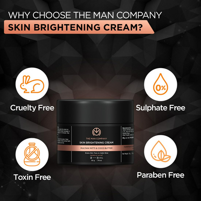 The Man Company Skin Brightening Cream Multani Mitti - Distacart