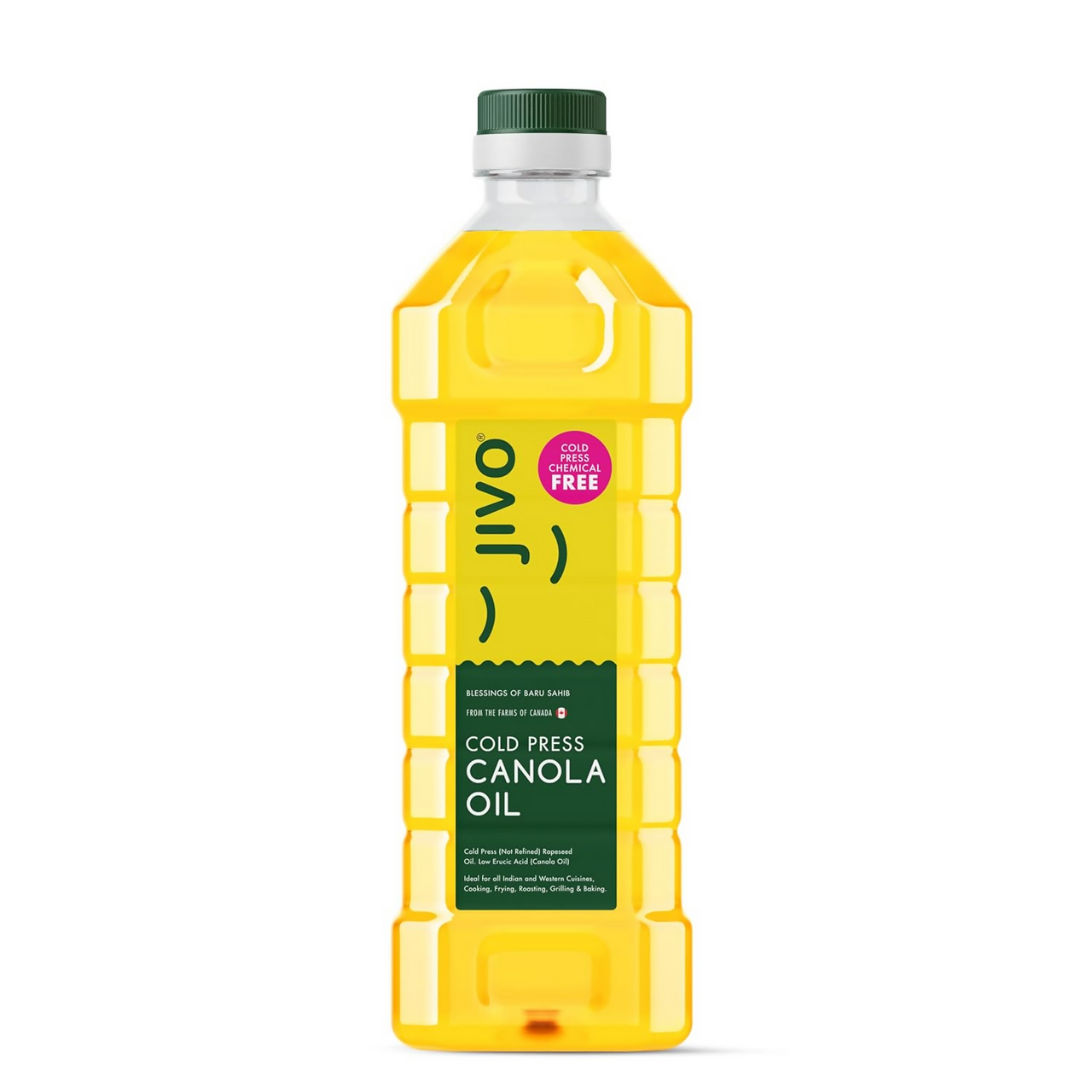 Jivo Canola Cold Pressed Edible Oil - Dista