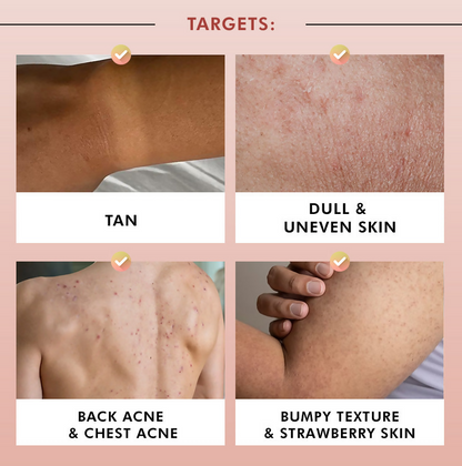 mCaffeine Brighten, De-Tan & Acne-Free Body Wash - Distacart