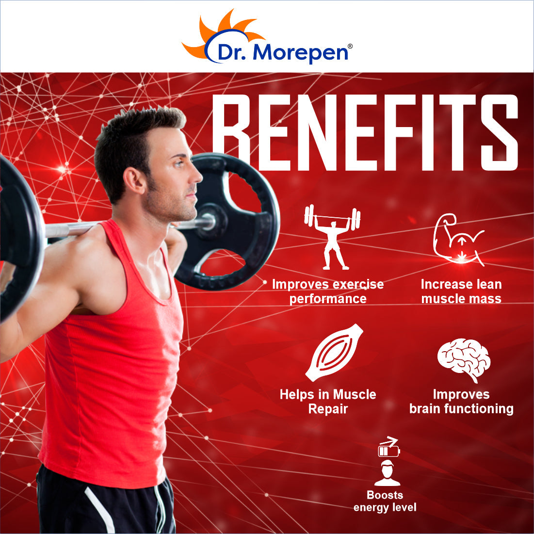 Dr. Morepen Creatine Monohydrate Powder