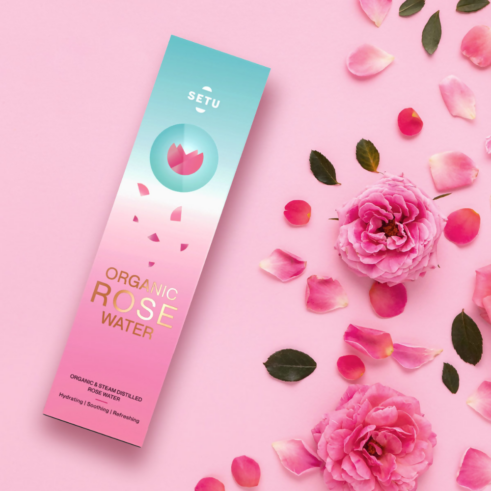 Setu Organic Rose Water Spray - Distacart