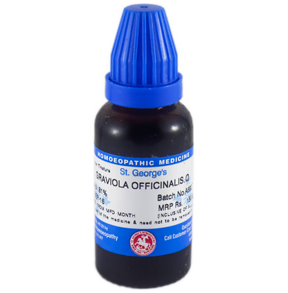 St. George's Homeopathy Graviola Officinalis Mother Tincture Q - Distacart