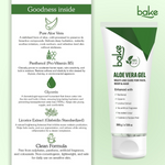 Thumbnail for Bake 99% Pure Multi-Use Aloe Vera Gel for Face, Body & Hair
