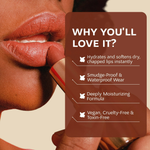 Thumbnail for Dunamiss Carla Cinnamon Brown Satin Lipstick