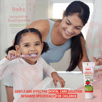 Thumbnail for Babyorgano 100% Ayurvedic Herbal Kids Toothpaste - Strawberry Flavor - Distacart