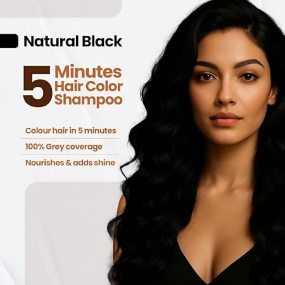 Bsy 5-Min Natural Hair Color Black - Distacart
