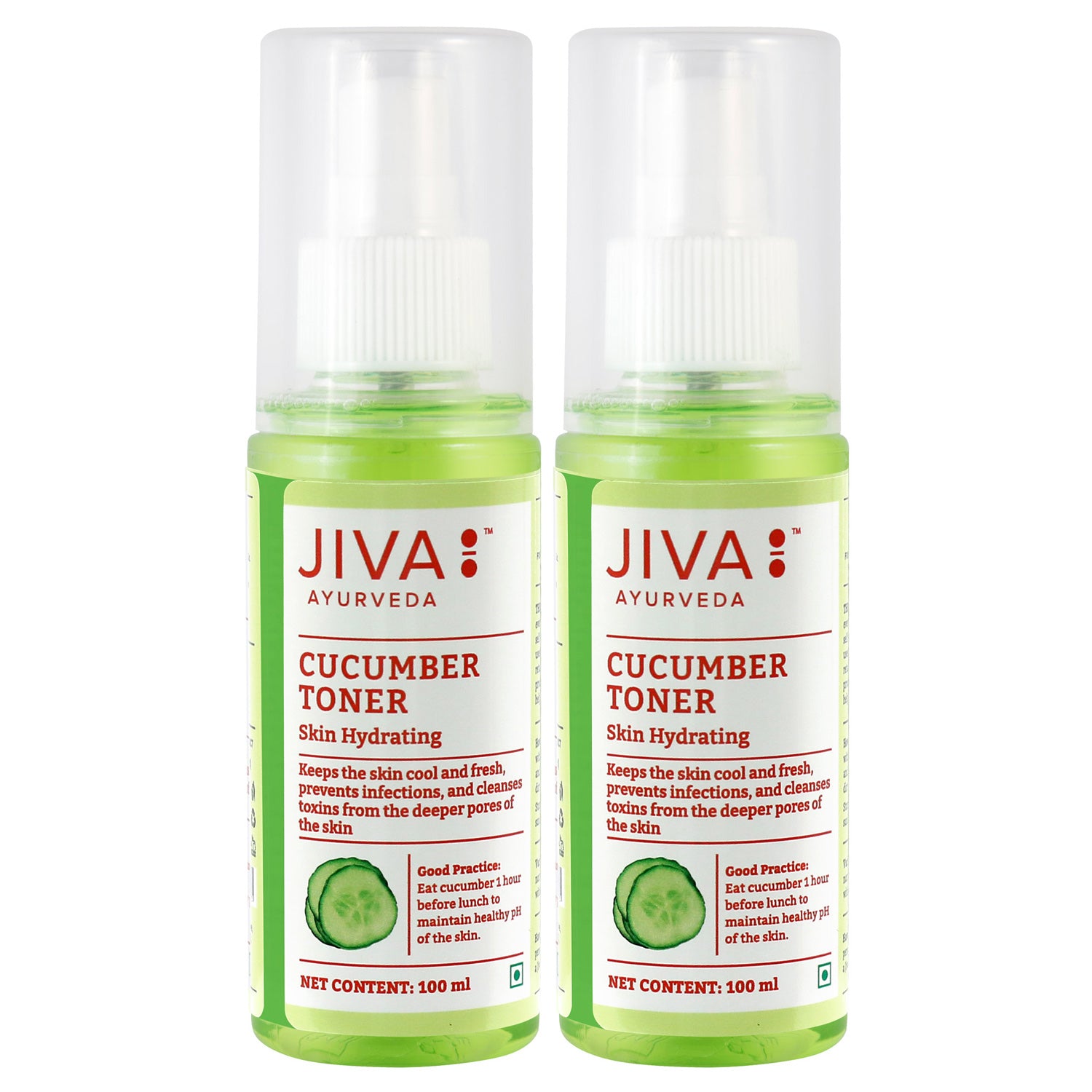 Jiva Ayurveda Cucumber Natural Water - Distacart