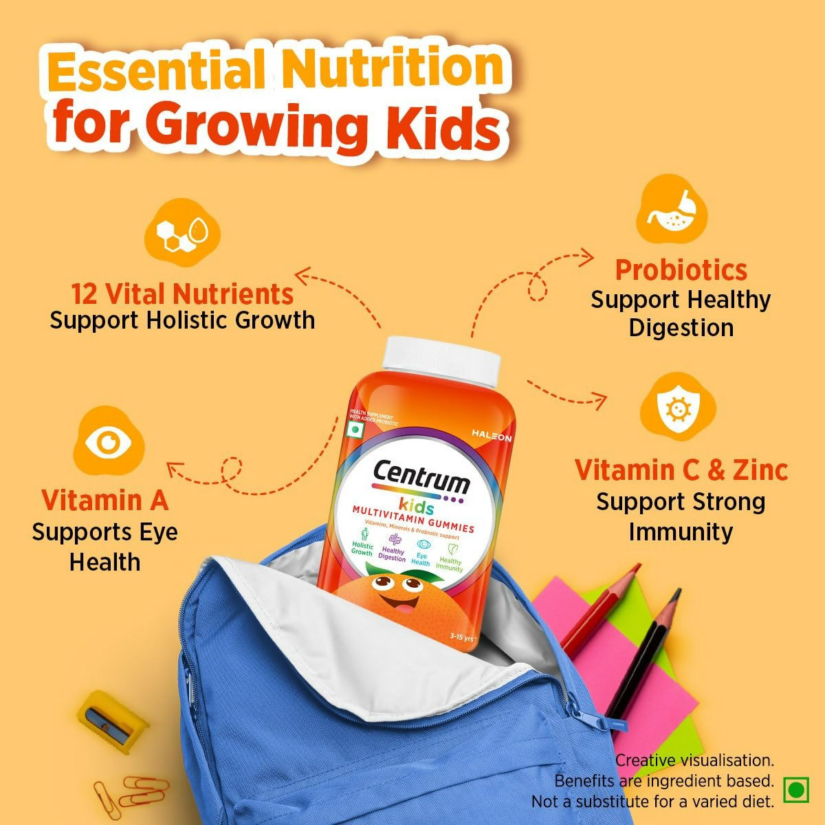 Centrum Kids- Multivitamin Gummies For Kids - Distacart