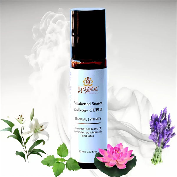 Yogez Awakened Senses Temple Roll-On- CUPID- Aromatherapy blend for romance - Distacart