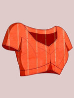 Thumbnail for Mitera Woven Design Zari Saree with Blouse Piece