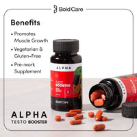 Thumbnail for Bold Care Alpha Natural Testo Booster Tablets - Distacart