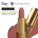 Thumbnail for Kay Beauty x Falguni Shane Peacock Luxe Matte Lipstick - Runway Showstopper - Distacart