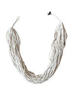 Thumbnail for Inhanns Handmade Beaded Multilayer Necklace, 20 Layers - White - Distacart