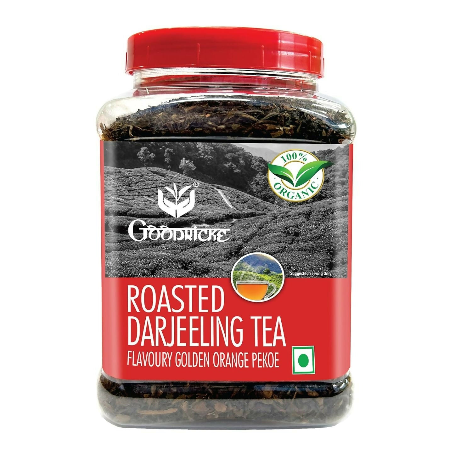 Goodricke Roasted Organic Darjeeling Tea Jar - Distacart