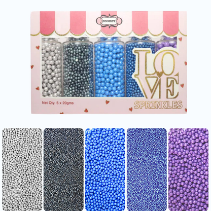 disco ball sprinkles db multipack 4 100 gms