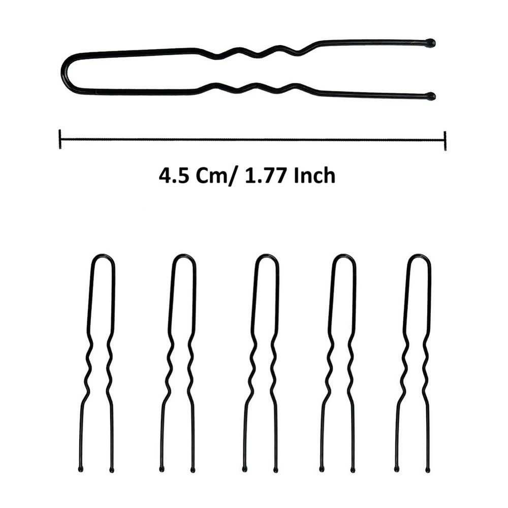 Bronson Professional Bun Pins U shaped Hair Pins - Small Size - Dista